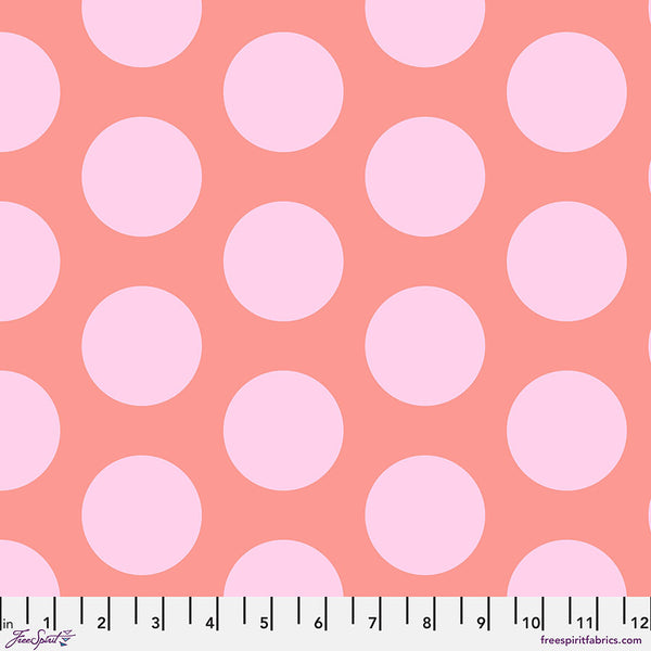 FreeSpirit Fabrics - Tula Pink ROAR! Dinosaur Eggs - Blush Fabric