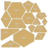 Queen of Diamonds Complete Acrylic Template Pack