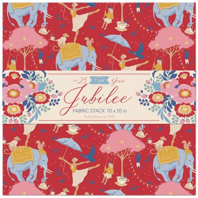 Tilda - Jubilee - Fabric Stack 10x10 squares