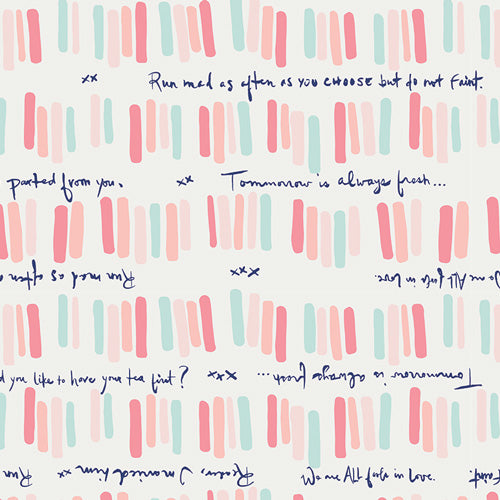 Art Gallery Fabrics - Paperie - Quoted Fabric
