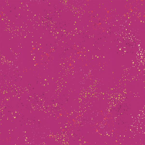 Ruby Star Society - Speckled - Metallic Berry Fabric