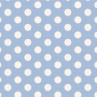 Tilda - Medium Dots -  Blue Fabric