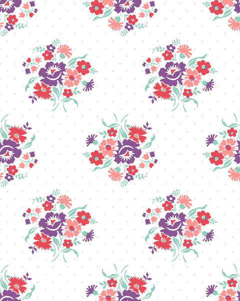 RJR Fabrics - Everything But The Kitchen Sink XVI - Picking Posies - Sweetheart Fabric