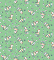 RJR Fabrics - Everything But The Kitchen Sink XVI - Frolic In The Meadow - Green Apple Fabric