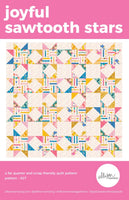 Allison Ramsing - Joyful Sawtooth Stars - Paper Pattern