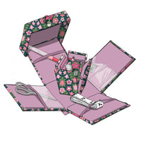 Liberty Fabrics - Hampstead Meadow Victorian Style Sewing Box