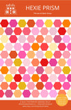 Quilt Cakes - Hexie Prism Quilt - Paper Pattern