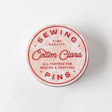 Cotton Clara Craft Kits & Supplies - Retro Floral Pin Tin