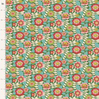 Tilda - Wallflower - Beverly Green Fabric