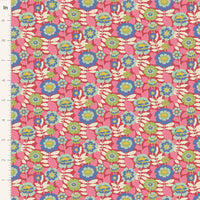 Tilda - Wallflower - Beverly Pink Fabric