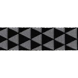 Renaissance Ribbons - Tula Pink Graywork Kinda Shady 1.5" Webbing - Carbon