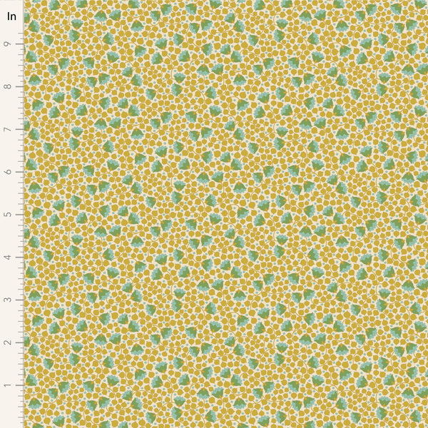Tilda - Wallflower - Bellflower Blender Flaxen Fabric