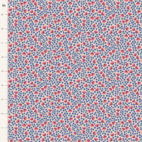 Tilda - Wallflower - Bellflower Blender Denim Fabric