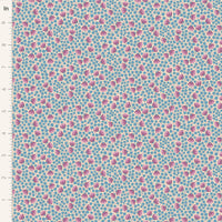 Tilda - Wallflower - Bellflower Blender Blue Fabric