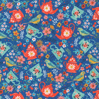 Moda - Julia - Tea Time Delft Fabric