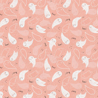 Paintbrush Studios - Starlight Spooks - Ghosts Peach Fabric