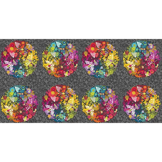Andover - Alison Glass Color Wheel - Art Theory Night Fabric