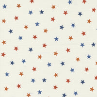 Moda - Sunrise Side - Sparse Stars Cream Multi Fabric