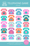 Quilt Cakes - Telephone Game Quilt - Paper Pattern