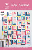 Quilty Love - Lucky Log Cabins - Paper Pattern