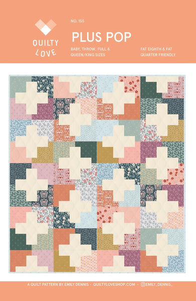 Quilty Love - Plus Pop - Paper Pattern