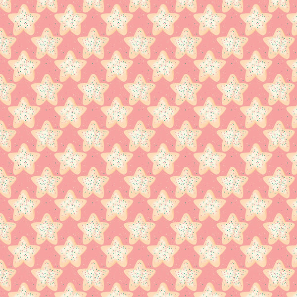 Cloud 9 - Bright Holiday - Grandma's Sugar Cookies Fabric