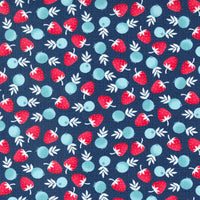 Moda - Berry Basket - Berries Blueberry Fabric