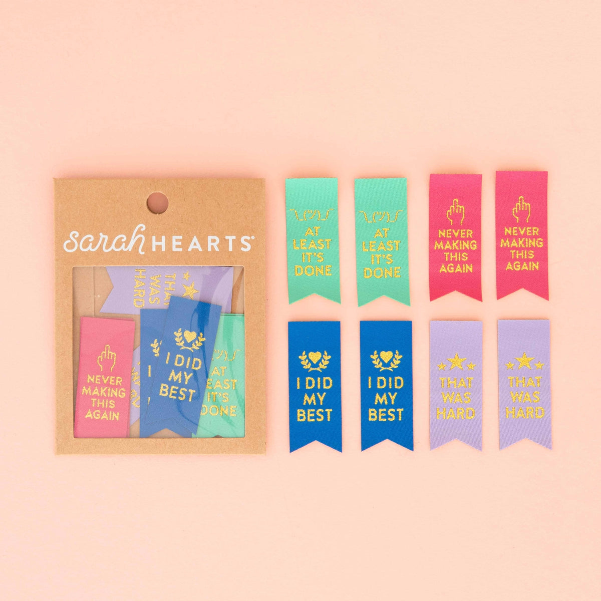 Sarah Hearts - Sarcastic Award Ribbon Multipack Labels (8 ct) – Pearls ...