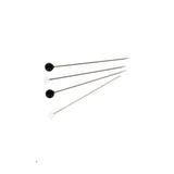Bohin - Super Fine Pins - 1.25" Black & White