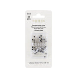 Bohin - Super Fine Pins - 1.25" Black & White