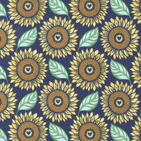 Moda - Sunflowers My Heart - Tournesol Dusk Fabric