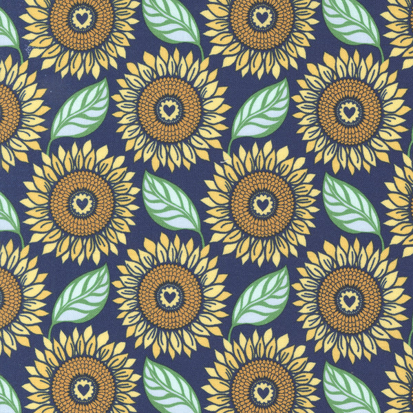 Moda - Sunflowers My Heart - Tournesol Dusk Fabric