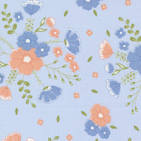 Moda - Peachy Keen - Moonlit Meadow Light Blue Fabric