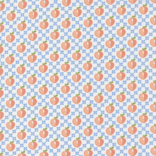 Moda - Peachy Keen - Peaches Off White Fabric