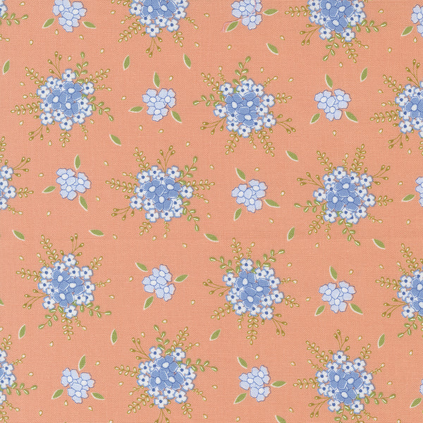 Moda - Peachy Keen - Blooming Peach Blossom Fabric