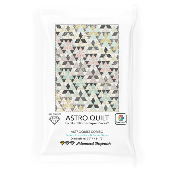Astro Quilt Complete Paper Pieces Pack & Pattern