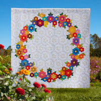 Paper Pieces - Homage to Grandmother's Flower Garden Acrylic Template 3/8" Seam