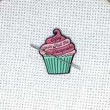 Snarky Crafter Designs - Enjoy Your Shut the Fucupcake Needle Minder