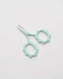 Matchy Matchy Sewing Club - Scallop Handle Embroidery Scissors - Mint