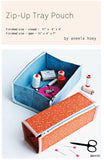 Aneela Hoey - Zip Up Tray Pouch - Paper Pattern