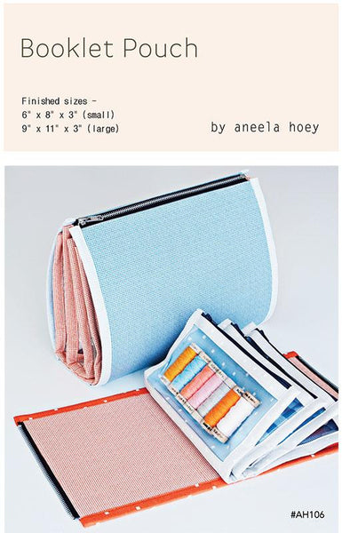 Aneela Hoey - Booklet Pouch - Paper Pattern