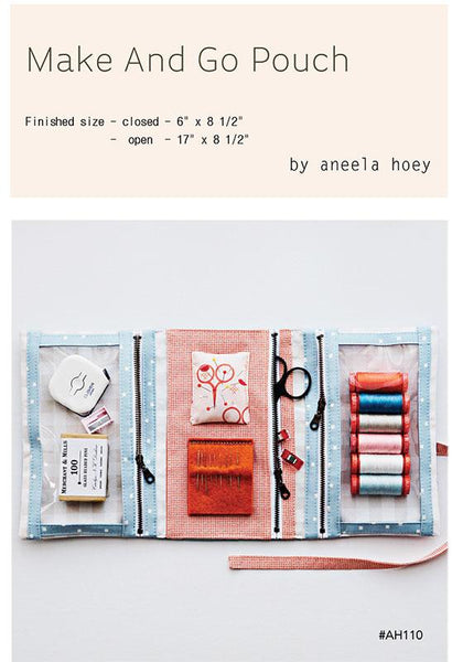 Aneela Hoey - Make and Go Pouch - Paper Pattern