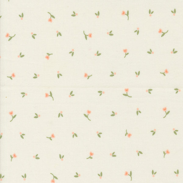 Moda - Flower Girl - Picked Ditzy Porcelain Fabric