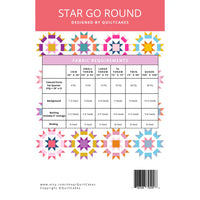 Quilt Cakes - Star Go Round Quilt - Paper Pattern
