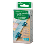 Clover - Triple Wide Wonder Clips - (12 pcs)