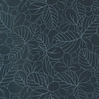 Moda - Concrete Jungle  - Leaf Me Alone Asphalt Graphite Fabric