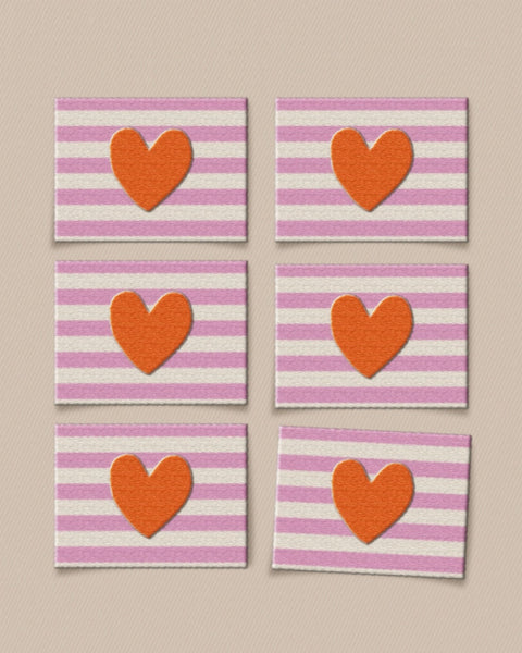 Matchy Matchy Sewing Club - Red Heart Large Labels (6 ct)