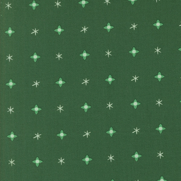 Moda - Tiny Christmas - Christmas Star Pine Fabric