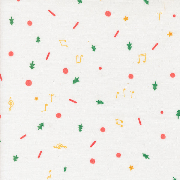 Moda - Tiny Christmas - Christmas Cookie Snow Fabric