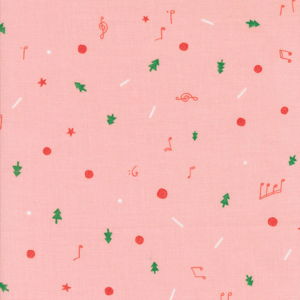 Moda - Tiny Christmas - Christmas Cookie Cotton Candy Fabric